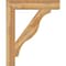 Ekena Millwork Funston Block Rough Sawn Bracket, Western Red Cedar, 6"W x 36"D x 44"H BKT06X36X44FST05RWR - alternate 4